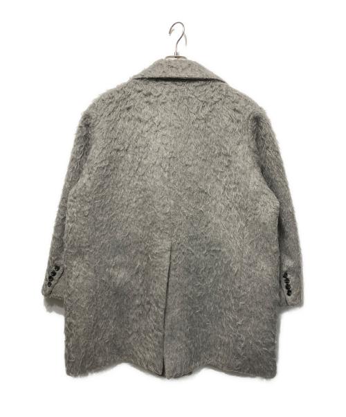 la belle etude（ラベルエチュード）la belle etude (ラベルエチュード) シャギーコート グレーの古着・服飾アイテム