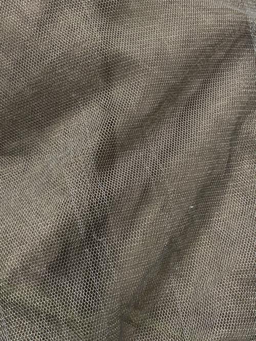Belle vintage（ベル ヴィンテージ）Belle vintage (ベル ヴィンテージ) ロングチュールフーデッドコート カーキの古着・服飾アイテム