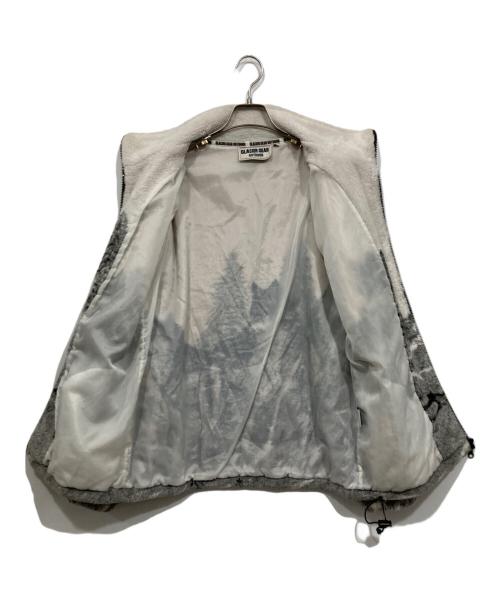 glacier gear（グレイシャー・ギア）glacier gear (グレイシャー・ギア) フリースジャケット ホワイト サイズ:Mの古着・服飾アイテム
