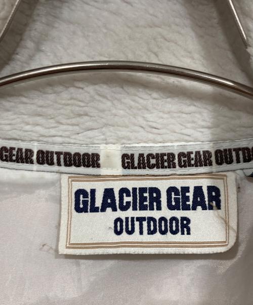 glacier gear（グレイシャー・ギア）glacier gear (グレイシャー・ギア) フリースジャケット ホワイト サイズ:Mの古着・服飾アイテム