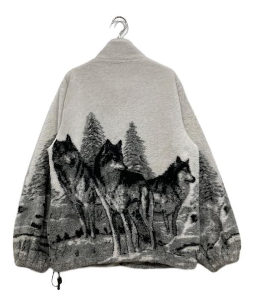 glacier gear（グレイシャー・ギア）glacier gear (グレイシャー・ギア) フリースジャケット ホワイト サイズ:Mの古着・服飾アイテム