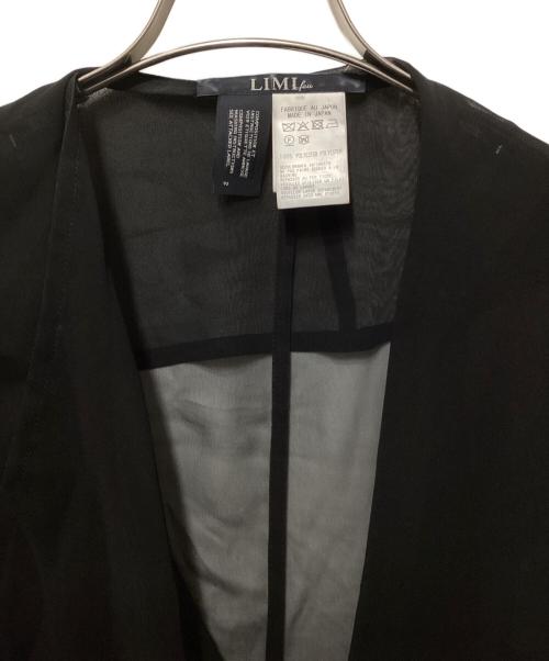 LIMI feu（リミフゥ）LIMI feu (リミフゥ) シフォンドレープジャケット ブラック サイズ:2の古着・服飾アイテム