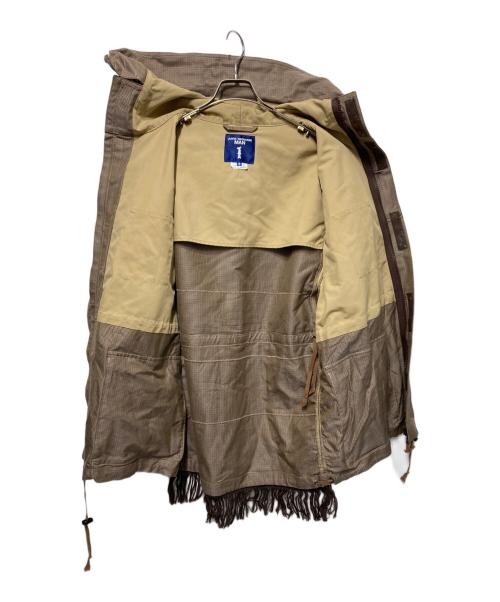 JUNYA WATANABE MAN（ジュンヤワタナベマン）JUNYA WATANABE MAN (ジュンヤワタナベマン) Jamiroquai Jay Kay (ジャミロクワイ ジェイケイ) フーデッドジャケット ベージュ サイズ:Sの古着・服飾アイテム