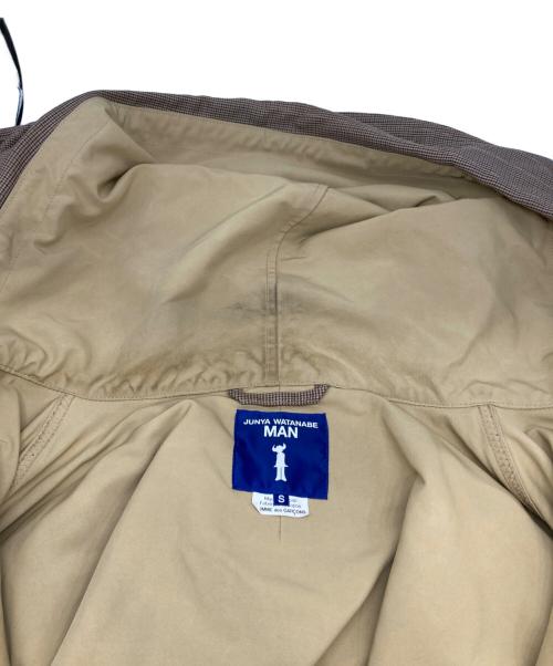 JUNYA WATANABE MAN（ジュンヤワタナベマン）JUNYA WATANABE MAN (ジュンヤワタナベマン) Jamiroquai Jay Kay (ジャミロクワイ ジェイケイ) フーデッドジャケット ベージュ サイズ:Sの古着・服飾アイテム