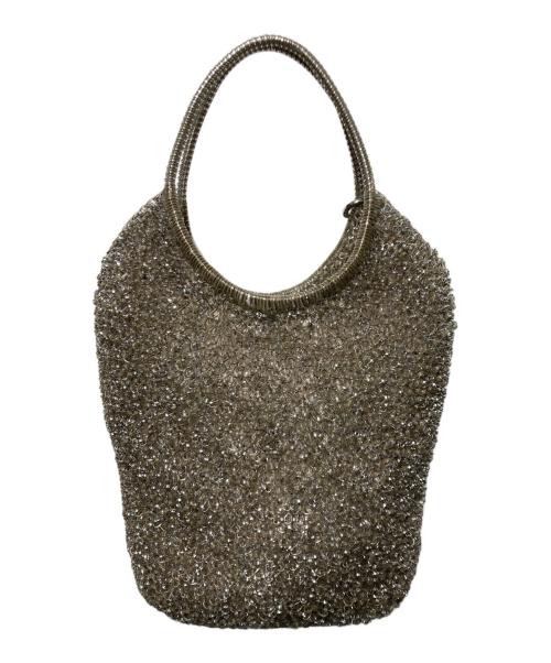 ANTEPRIMA（アンテプリマ）ANTEPRIMA (アンテプリマ) ワイヤーハンドバッグ カーキシルバーの古着・服飾アイテム