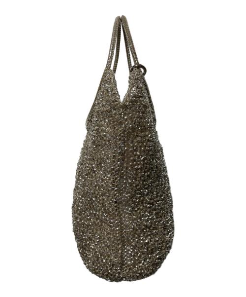 ANTEPRIMA（アンテプリマ）ANTEPRIMA (アンテプリマ) ワイヤーハンドバッグ カーキシルバーの古着・服飾アイテム