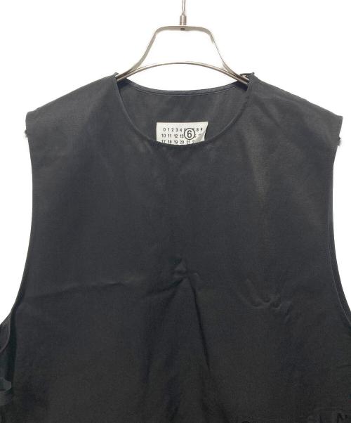 MM6 Maison Margiela（エムエムシックスメゾンマルジェラ）MM6 Maison Margiela (エムエムシックスメゾンマルジェラ) ミニドレス ブラック サイズ:40の古着・服飾アイテム