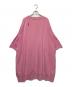 MM6 Maison Margiela (エムエムシックスメゾンマルジェラ) ダメージ加工スウェットワンピース ピンク サイズ:Ｓ：12000円