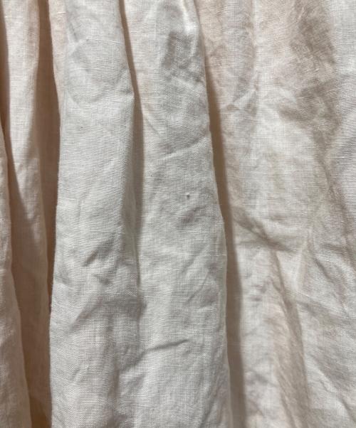 HYKE（ハイク）HYKE (ハイク) LINEN MAXI DRESS ベージュ サイズ:Freeの古着・服飾アイテム