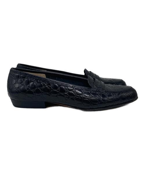 Salvatore Ferragamo（サルヴァトーレ フェラガモ）Salvatore Ferragamo (サルヴァトーレ フェラガモ) パンプス ブラック サイズ:5　1/2の古着・服飾アイテム