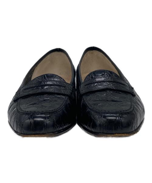 Salvatore Ferragamo（サルヴァトーレ フェラガモ）Salvatore Ferragamo (サルヴァトーレ フェラガモ) パンプス ブラック サイズ:5　1/2の古着・服飾アイテム