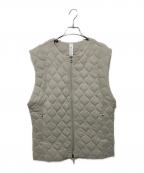 LULULEMONルルレモン）の古着「キルティングベスト」｜オリーブ