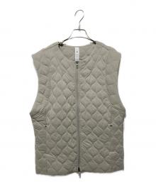 LULULEMON（ルルレモン）の古着「キルティングベスト」｜オリーブ