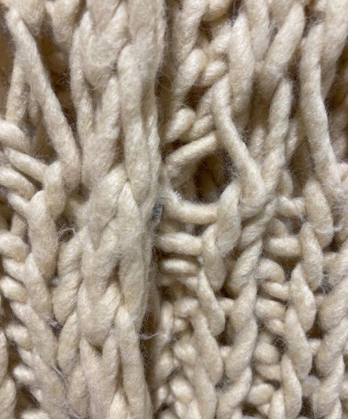 TODAYFUL（トゥデイフル）TODAYFUL (トゥデイフル) Chunky Hand Knitvest ベージュ サイズ:Fの古着・服飾アイテム