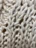 中古・古着 TODAYFUL (トゥデイフル) Chunky Hand Knitvest ベージュ サイズ:F：7000円