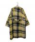 BEAMS BOY (ビームスボーイ) スライバー タータンチェック ノーカラーコート イエロー サイズ:-：12000円