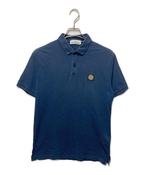 STONE ISLAND（ストーンアイランド）STONE ISLAND (ストーンアイランド) ポロシャツ ネイビー サイズ:Freeの古着・服飾アイテム