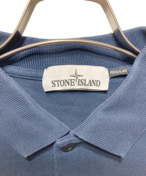 STONE ISLAND（ストーンアイランド）STONE ISLAND (ストーンアイランド) ポロシャツ ネイビー サイズ:Freeの古着・服飾アイテム