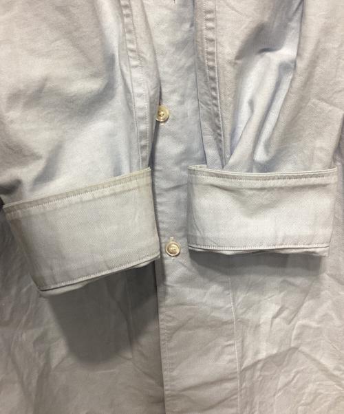 REVERBERATE（リバーバレイト）REVERBERATE (リバーバレイト) シャツ ブルー サイズ:SIZE 38の古着・服飾アイテム