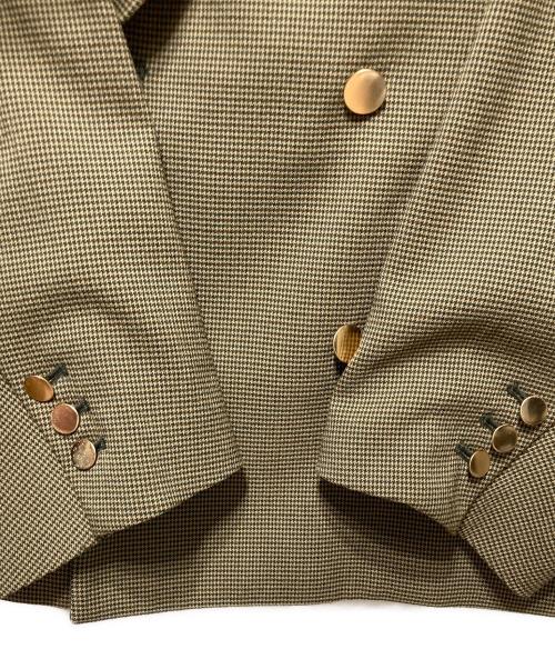 soerte（ソエルテ）soerte (ソエルテ) Over size 6B assort blazer/オーバーサイズアソートブレザー ブラウン サイズ:2の古着・服飾アイテム
