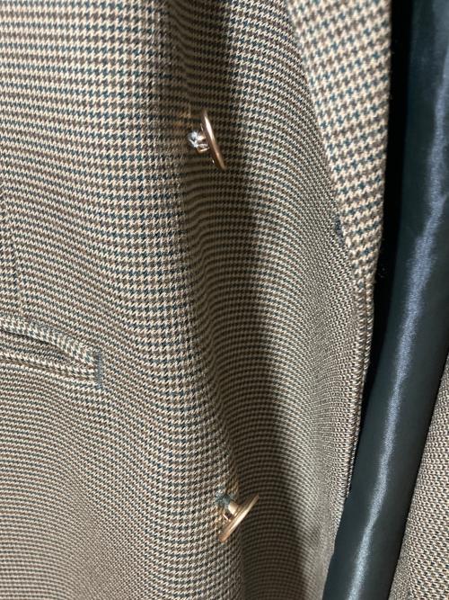 soerte（ソエルテ）soerte (ソエルテ) Over size 6B assort blazer/オーバーサイズアソートブレザー ブラウン サイズ:2の古着・服飾アイテム