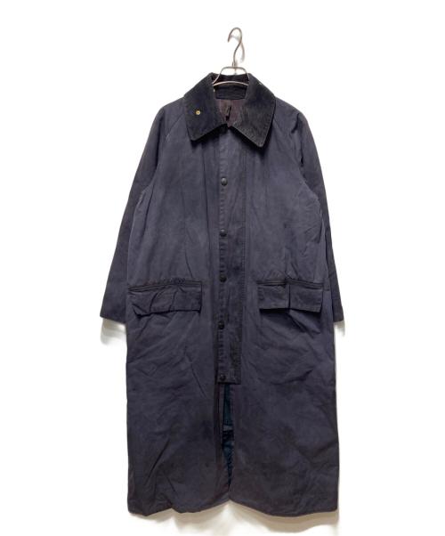 Barbour（バブアー）Barbour (バブアー) BURGHLEY ロングオイルドコート ネイビー サイズ:C38の古着・服飾アイテム