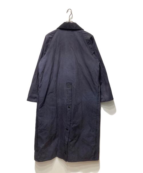 Barbour（バブアー）Barbour (バブアー) BURGHLEY ロングオイルドコート ネイビー サイズ:C38の古着・服飾アイテム