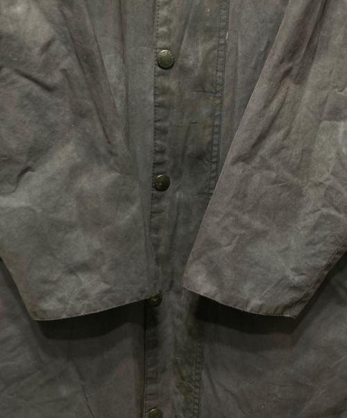 Barbour（バブアー）Barbour (バブアー) BURGHLEY ロングオイルドコート ネイビー サイズ:C38の古着・服飾アイテム