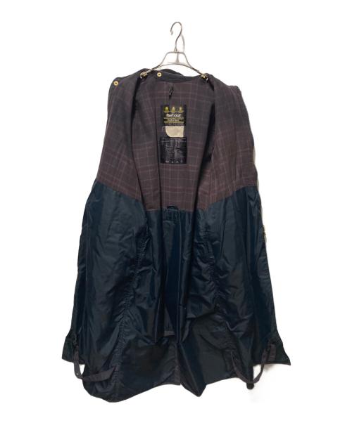 Barbour（バブアー）Barbour (バブアー) BURGHLEY ロングオイルドコート ネイビー サイズ:C38の古着・服飾アイテム