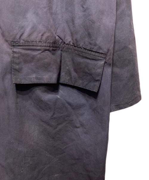 Barbour（バブアー）Barbour (バブアー) BURGHLEY ロングオイルドコート ネイビー サイズ:C38の古着・服飾アイテム