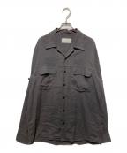 ENCOMINGインカミング）の古着「開襟シャツ」｜グレー