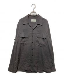 ENCOMING（インカミング）の古着「開襟シャツ」｜グレー