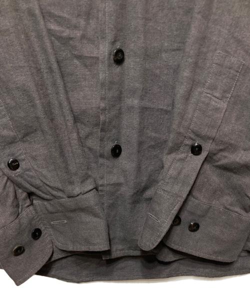 ENCOMING（インカミング）ENCOMING (インカミング) 開襟シャツ グレー サイズ:Ⅼの古着・服飾アイテム