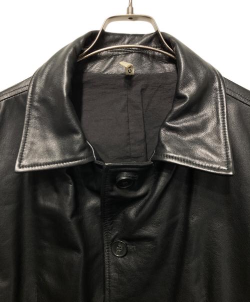 ESTNATION（エストネーション）ESTNATION (エストネーション) CCU (シーシーユー) レザージャケット ブラック サイズ:2の古着・服飾アイテム