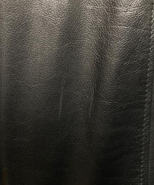 ESTNATION（エストネーション）ESTNATION (エストネーション) CCU (シーシーユー) レザージャケット ブラック サイズ:2の古着・服飾アイテム