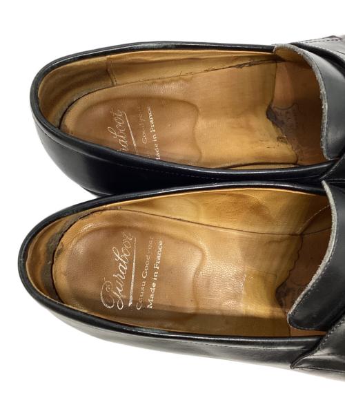 PARABOOT（パラブーツ）PARABOOT (パラブーツ) コインローファー ブラック サイズ:8 1/2の古着・服飾アイテム