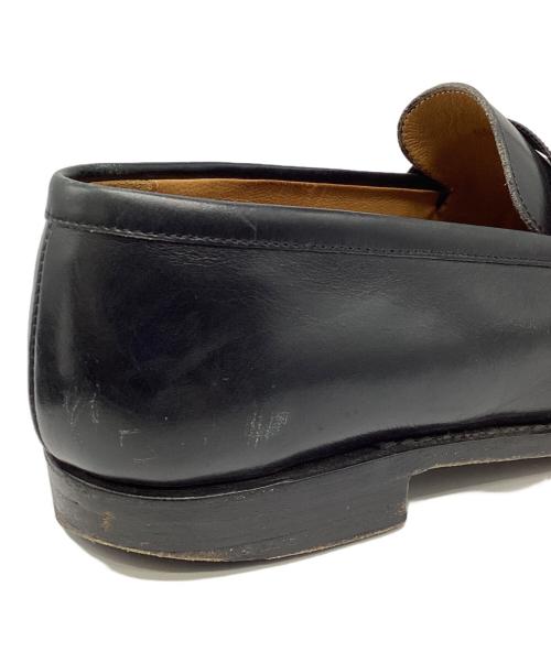 PARABOOT（パラブーツ）PARABOOT (パラブーツ) コインローファー ブラック サイズ:8 1/2の古着・服飾アイテム