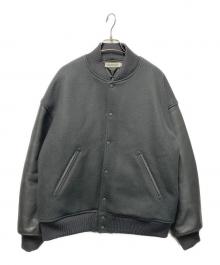 COOTIE PRODUCTIONS（クーティープロダクツ）の古着「ウールメルトンエラーフィットスタジャン」｜グレー