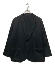 Graphpaper（グラフペーパー）の古着「オーバーサイズテーラードジャケット」｜ブラック