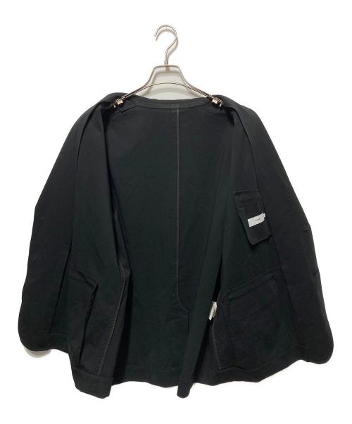Graphpaper（グラフペーパー）Graphpaper (グラフペーパー) オーバーサイズテーラードジャケット ブラック サイズ:2の古着・服飾アイテム