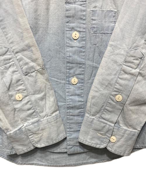 POLO RALPH LAUREN（ポロ・ラルフローレン）POLO RALPH LAUREN (ポロ・ラルフローレン) カスタムシャンブレーシャツ インディゴ サイズ:Ｓの古着・服飾アイテム