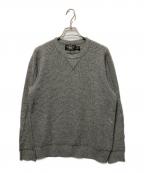 RRLダブルアールエル）の古着「ワッフルニット セーター」｜グレー