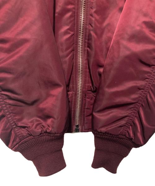 ALPHA（アルファ）ALPHA (アルファ) フライトジャケット ボルドー サイズ:Ｓの古着・服飾アイテム