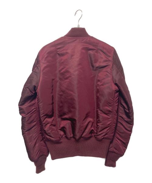 ALPHA（アルファ）ALPHA (アルファ) フライトジャケット ボルドー サイズ:Ｓの古着・服飾アイテム