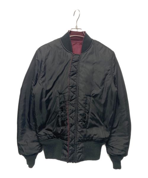 ALPHA（アルファ）ALPHA (アルファ) フライトジャケット ボルドー サイズ:Ｓの古着・服飾アイテム