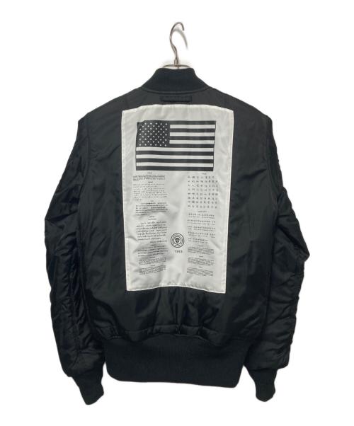 ALPHA（アルファ）ALPHA (アルファ) フライトジャケット ボルドー サイズ:Ｓの古着・服飾アイテム