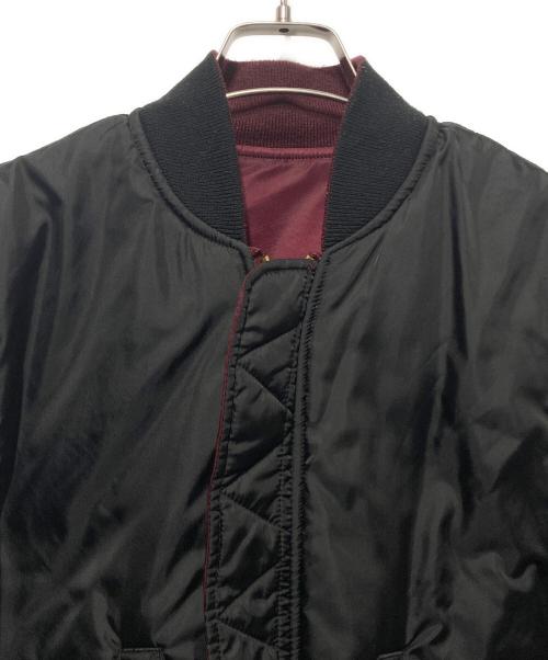 ALPHA（アルファ）ALPHA (アルファ) フライトジャケット ボルドー サイズ:Ｓの古着・服飾アイテム