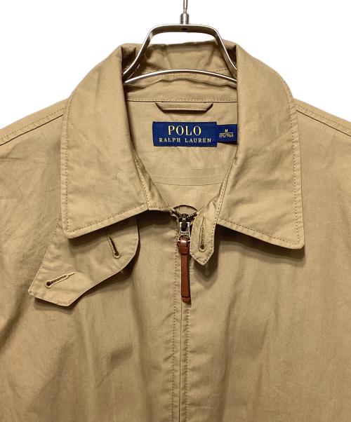 POLO RALPH LAUREN（ポロ・ラルフローレン）POLO RALPH LAUREN (ポロ・ラルフローレン) フーデッドジャケット ベージュ サイズ:Ｍの古着・服飾アイテム