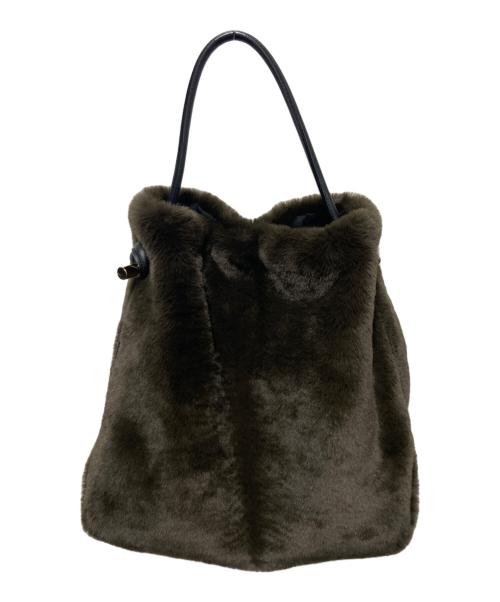 VIOLAd'ORO（ヴィオラドーロ）VIOLAd'ORO (ヴィオラドーロ) ELMO ワンショルダー バッグ ブラウンの古着・服飾アイテム