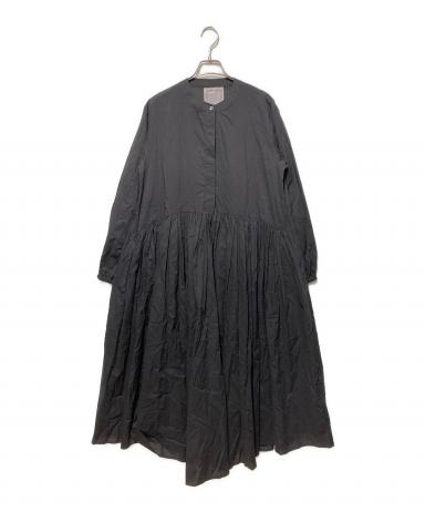 中古・古着通販】BEARDSLEY (ビアズリー) ギャザーワンピース グレー